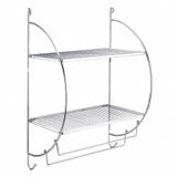Tekno-Tel MG501 Otel Tipi 2 Katlı Havlu Rafı