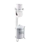 Tekno-Tel MG98 Yutan Kapak Çöp Kovalı Ayaklı Kağıtlık