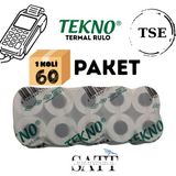 TEKNO TERMAL POS RULOSU 56X14M KOLİ 60 PAKET 600'Lİ