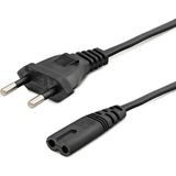 Tekno Trust 1.5 Metre 1.5 mt Kaliteli Kalın Teyp Teyip Fişi 220 Volt Ceryan Radyo Teyp Kablosu Teyip - 20W GaN Black