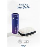 Tekno Trust 650 + gr Comfy Plus Çocuk/kamp Ortopedik Visco Yastıkk, 40 x 25 x 10 Viskon Tr: Visko-Elastik Sünger - 10 x 30 cm - Beyaz