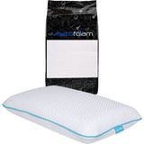 Tekno Trust 70 x 40 Visko Lüks Boyun Destekli Ortopedik Yastık Visco Yastık 70X40X12CM 70 x 40 Beyaz Polyester - 10 x 30 cm