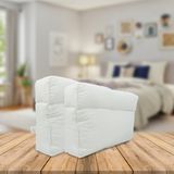 Tekno Trust Beyaz Ortopedik Medi 40X60+12 Yastık 650 + gr Pamuk Polyester 40 x 60 Hava Geçirgen Boncuk Elyaf - 10 x 30 cm