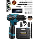 Tekno Trust Germany Technology Armt Master Steel 58 V 10 Ah Samsung Çift Akülü Vidalama Matkap+Uç Set