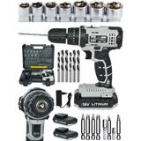 Tekno Trust Germany Thechnology 58 W 8 Ah Li-Ion Akülü Vidalama Darbeli Şarjlı Matkap+Özel Set