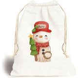 Tekno Trust Gnome Figürlü Kanvas Oyuncak ve Çamaşır Saklama Torbası 20X30CM Ebat - 20 x 30 cm - Acorn
