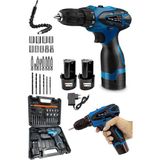 Tekno Trust GRM-332 18 V Pro Çift Akülü Li-Ion Bataryalı 27 Parçalı Şarjlı Matkap