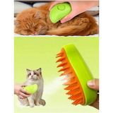 Tekno Trust Kedi Köpek Buharlı Tarak Şarjlı Buharlı Tüy Toplama Tarak Buharlı Tüy Yumuşatma Tarak