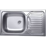Tekno Trust Krom Evye 76 cm Sağ Damlalıklı
