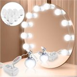 Tekno Trust Metal Makyaj Aynası Işığı Modern 50 - 60 cm 123 cm Beyaz Aynalı Modern 146 cm 2 Yıl Duvara Monte