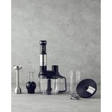 Tekno Trust Metal Rmb 3001 4 Bıçaklı Multi Blender Seti Siyah-Krom Metal 220 - 240 V 750 - 1000 ml 1200 Watt +
