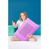Tekno Trust Mor Air Terapi Hava Kanallı Ortopedik Yastık Visco Yastık Mor 60X4016CM 60 x 40 Visko 650 + gr 100% - 10 x 30 cm