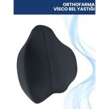 Tekno Trust Ortopedik Support Yastıkk Anatomik Bel Yastığı Ev Ofis Araba Koltuk Sırt Bel Destek Minderi - 10 x 30 cm - 10 x 43 cm