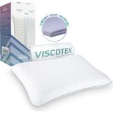 Tekno Trust Pamuk Polyester Ortopedik Bebek Yastığı 50X32X6 cm Beyaz 35 x 50 Visko - 10 x 30 cm