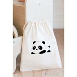Tekno Trust Panda Figürlü Oyuncak Çamaşır Saklama Torbası Isimli Çok Amaçlı Çanta 20X30CM Ebat - 20 x 30 cm - Acorn