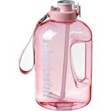 Tekno Trust Pembe Suhvee Sporcu Su Matarası Su Matarası Bpa Free 2.5l Suluk Gym Matara 2,5 L Plastik