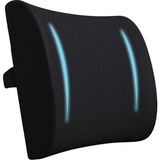Tekno Trust Visko Ortopedik Sandalye Bel Minderi Sırt Dayama Yastık Koltuk Minderi Bel Destek Yastık Medikal - 10 x 30 cm - 10 x 43 cm