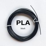 Teknoartshop 10 Metre PLA Filament Siyah Renk 1,75 mm 0,8 kg Ağırlığında 3D Yazıcı Uyumlu
