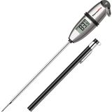 Teknoartshop Thermpro TP02S 5 Saniyede Anında Okuma Mutfak Termometresi Dijital Gıda Termometreleri Uzun Problu Et Barbekü Gıda Sıvıları