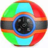 TeknoBeyza LED Işıklı Kablosuz Bluetooth Hopörlör Ses Bombası - Siyah