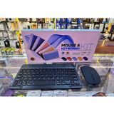 TeknoBeyza Şarj Edilebilir Bluetooth Klavye ve Mouse Seti - Tablet ve Telefon Uyumlu- Ios, Android ve Windows Uyumlu