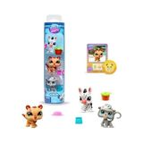Teknocan Marketing Littlest Pet Shop Bandai Zoo Pets BF00597 Seti, 3 Evcil Hayvan, Aksesuar, Koleksiyon Kartı ve Sanal Kod, 7. Nesil, Evcil Hayvanlar #96, #97, #98, 4 Yaşından Büyük Çocuklar +