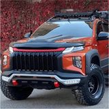 Teknocity Mıtsubıshı L200 Triton Series 6 2019+ ile Uyumlu Kaput Ucu Kaplaması Koruma