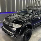 Teknocity Mıtsubıshı L200 Triton Serisi 4 2007-2014 ile Uyumlu Kaput Ucu Kaplaması Koruma