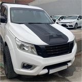Teknocity Nıssan Navara NP300 (D23) 2014-2021 Versiyon 3 ile Uyumlu Kaput Ucu Kaplaması Koruma