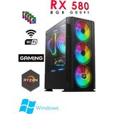Teknocity TC05 Ryzen 5 5500 16GB Ram 512GB SSD RX580 8gb Masaüstü Oyuncu Bilgisayarı