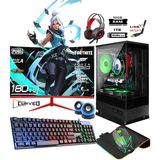 Teknocity TC087 Ryzen 7 5700X 32GB 1tb M.2 Nvme SSD RX580 8gb 24'' 180HZ Curved Masaüstü Oyuncu Bilgisayarı