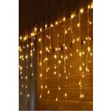 TeknoClass 8 Fonksiyonlu Perde Led Işık 4 Metre Genişlik 50x60x70 Saçak Gün Işığı - 96 Ledli Saçaklı Led