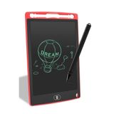 TeknoClass Dijital Kalemli Çizim Yazı Tahtası Not Yazma Eğitim Tableti Writing Tablet 8,5 Inç Kırmızı