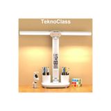 TeknoClass Led Işıklı Masa Üstü Lambası Dokunmatik Standlı Çocuk Ders Kitap Çalışma Kalemlik Masa Lambası