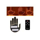 TeknoClass Uzaktan Kumandalı El Orta Parmak Led Araba Içi Led 3 Farklı Mod