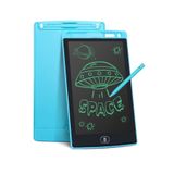 TeknoClass Writing Tablet Lcd 8.5 Inç Dijital Kalemli Çizim Yazı Tahtası Grafik Not Yazma Eğitim Tableti Mavi