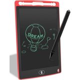 TeknoClass Writing Tablet LCD 8.5 inç Kırmızı Grafik Tablet Dijital Kalemli Eğitim Not Yazma Tahtası