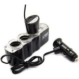 TeknoClub 3 Port 1 USB Oto Araç Çakmaklık Çoğaltıcı Çoklayıcı Hub