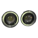 Teknoclub Mercekli Led Angel Sis Farı 76 mm - Sarı