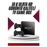 teknodayım 10k Ultra Hd Video Oyun Konsolu Android Tv Box 2.4g Game Stick