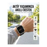 teknodayım Akıllı Saat Çok Fonksiyonlu Uzun Pil Ömürlü Çağrı Cevaplayabilen Kol Saati