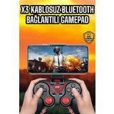 teknodayım Android Uyumlu Gamepad X3 Game Stick Oyun Kolu Bluetooth Bağlantılı