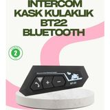 Teknodayım Bluetooth 5.0 Edr Kask Kulaklık Yüksek Ses Kalitesi ve Gürültü Önleme - Renkli