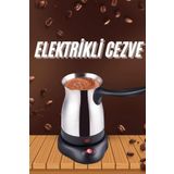 teknodayım Elektrikli Türk Kahvesi Makinesi Elektrikli Cevze Telveli