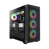 Teknodayım GAMDIAS ATHENA M3, 1600W, Tempered Glass, Type-C, Mesh Ön Panel, ARGB, ATX, Professional GAMING KAS