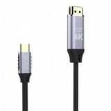 Teknodayım INCA ITCH-02TX TYPE-C TO HDMI 4K 2 METRE KABLO