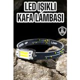 teknodayım Kafa Lambası Kamp Feneri Balıkçı Feneri Başlıklı Suya Dayanıklı
