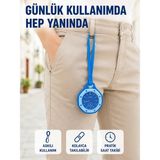 Teknodayım Pantolon Kemer Köprüsüne Takılabilir Askılı Analog Saat Çanta Charmı - (No Color)