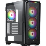 Teknodayım POWERBOOST PB-P3720B 850W 80+ BRONZE MESH ÖN PANEL 4XARGB FAN+USB3.0 GAMING E-ATX KASA SIYAH