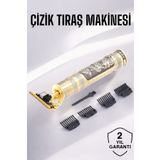 teknodayım Profesyonel Sıfır Sinek Kaydı Çelik Tıraş Makinesi